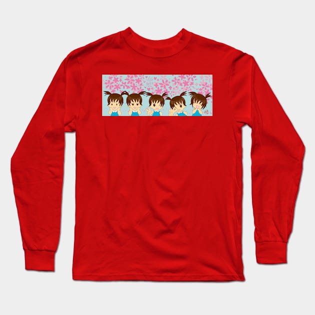 Thinking of you Long Sleeve T-Shirt by EV Visuals